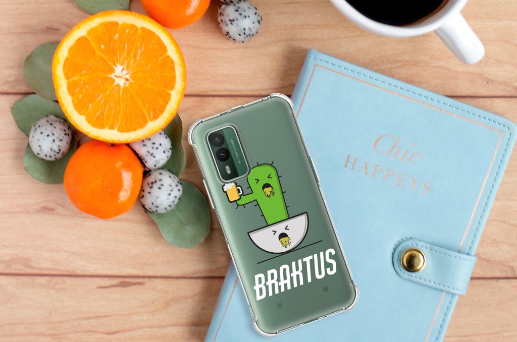 Nokia XR21 Stevig Bumper Hoesje Braktus design aanzicht