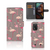 Nokia XR21 Telefoonhoesje met Pasjes Flamingo hoesje flamingo's aanzicht