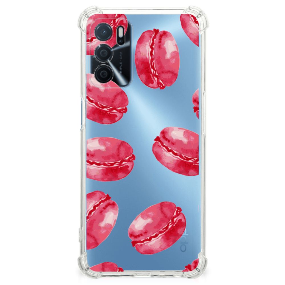 OPPO A16 | A16s | A54s Beschermhoes Pink Macarons B2C Telecom