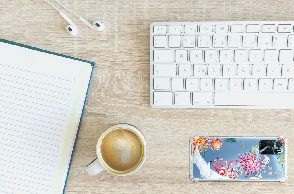 OPPO A16 | A16s | A54s Case Anti-shock Bird Flowers B2C Telecom