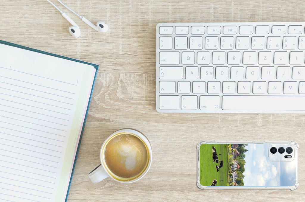 OPPO A16 | A16s | A54s Case Anti-shock Koeien B2C Telecom