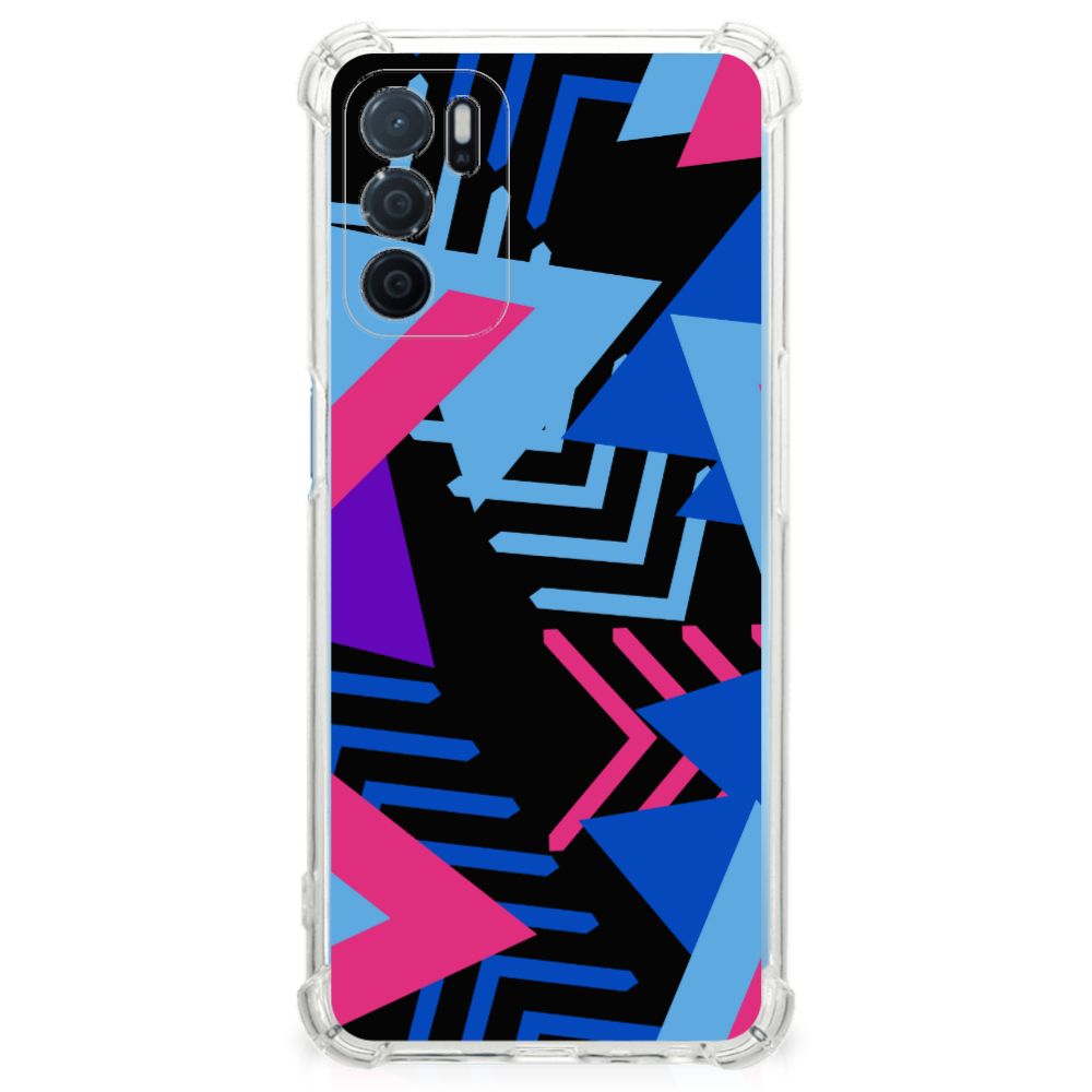 OPPO A16 | A16s | A54s Shockproof Case Funky Triangle B2C Telecom