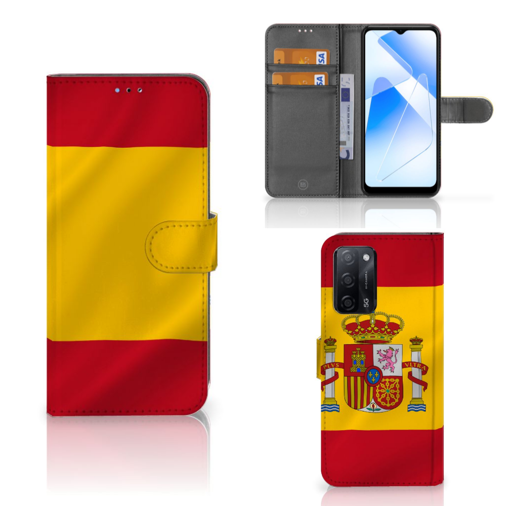 OPPO A16/A16s/A54s Bookstyle Case Spanje