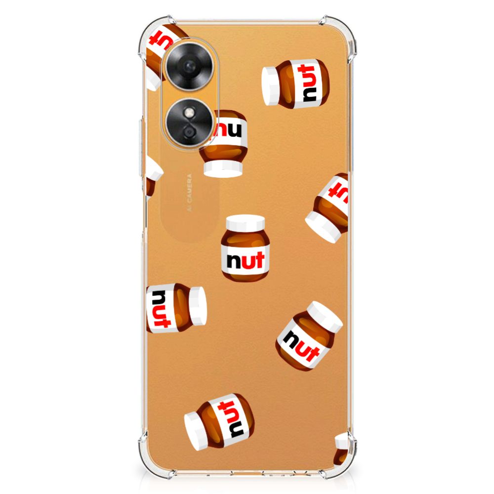 OPPO A17 Beschermhoes Nut Jar telefoonhoes Nut Jar design achterzijde
