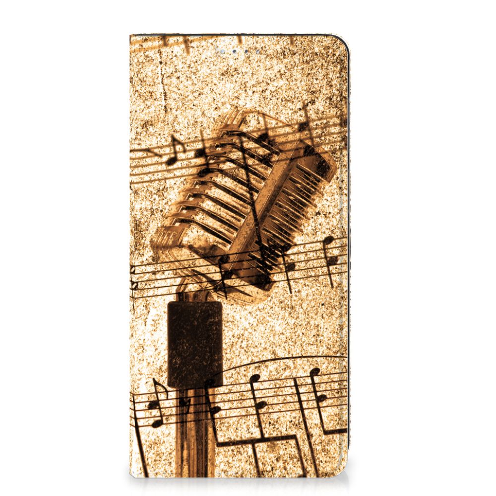 OPPO A17 Stand Case Bladmuziek - B2C Telecom