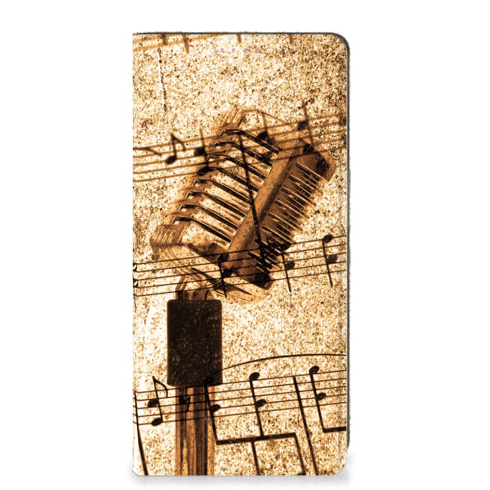 OPPO A54 5G | A74 5G | A93 5G Stand Case Bladmuziek - B2C Telecom