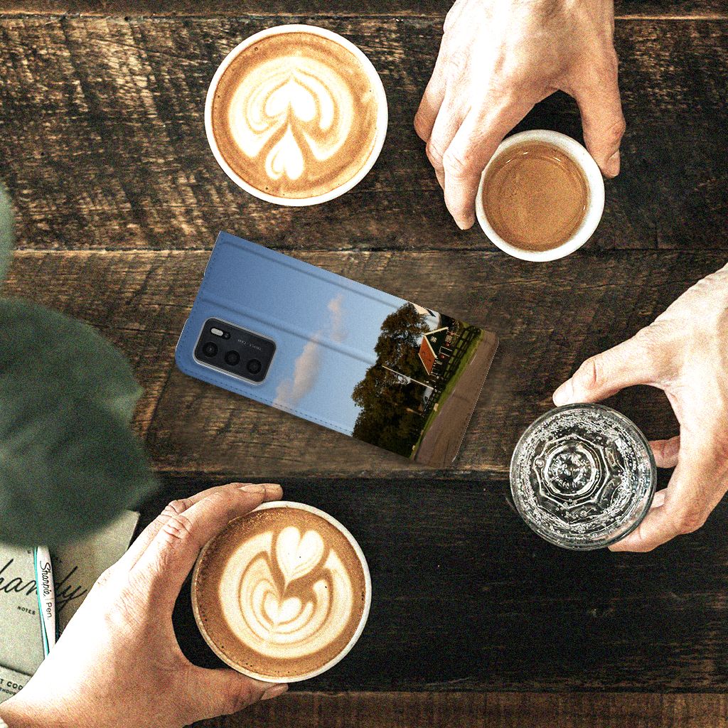 OPPO A54s | A16 | A16s Book Cover Molen - B2C Telecom