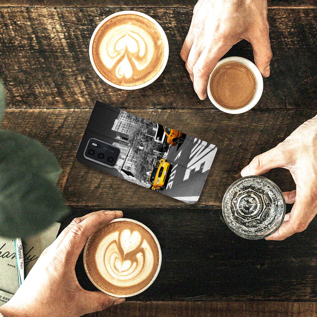 OPPO A54s | A16 | A16s Book Cover New York Taxi - B2C Telecom