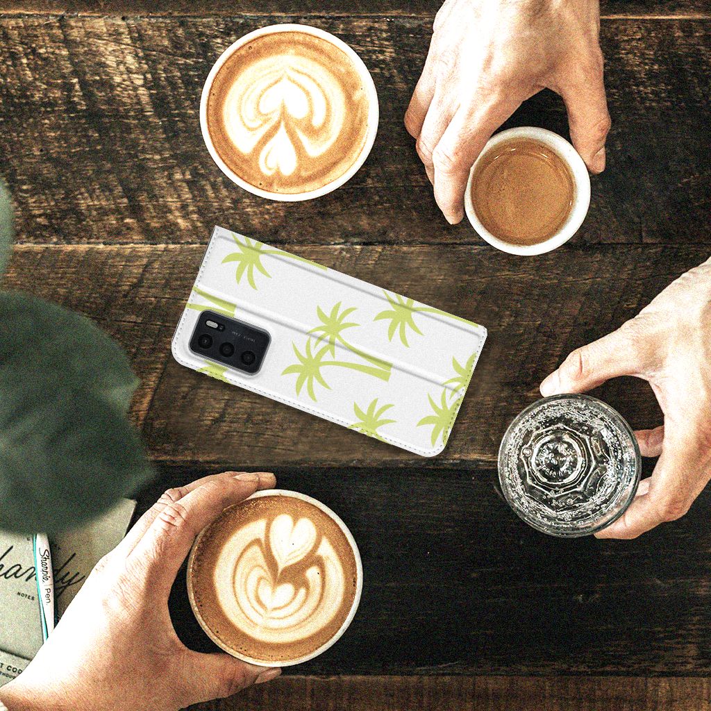 OPPO A54s | A16 | A16s Smart Cover Palmtrees - B2C Telecom