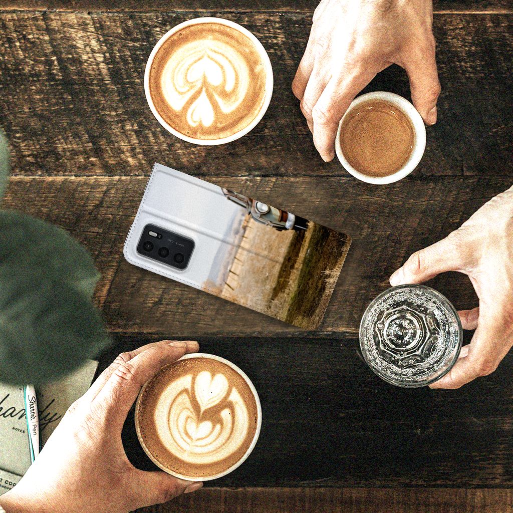 OPPO A54s | A16 | A16s Stand Case Vintage Auto - B2C Telecom