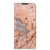 OPPO A54s A16 A16s Standcase Marmer Oranje voorkant design marmer