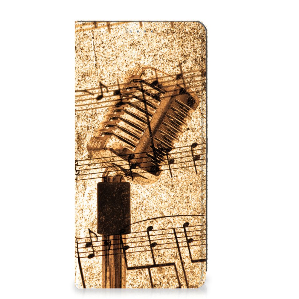 OPPO A57 | A57s | A77 4G Stand Case Bladmuziek - B2C Telecom