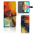 OPPO A58 4G Book Case Polygon Color hoesje design polygon kleurenschema