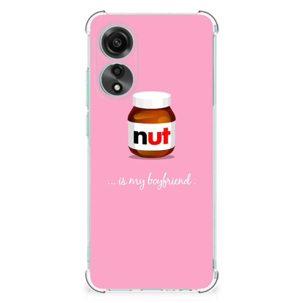 OPPO A78 4G Beschermhoes Nut Boyfriend telefoonhoesje nut pot roze