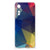 OPPO A78 5G | A58 5G TPU Hoesje Polygon Dark zijaanzicht