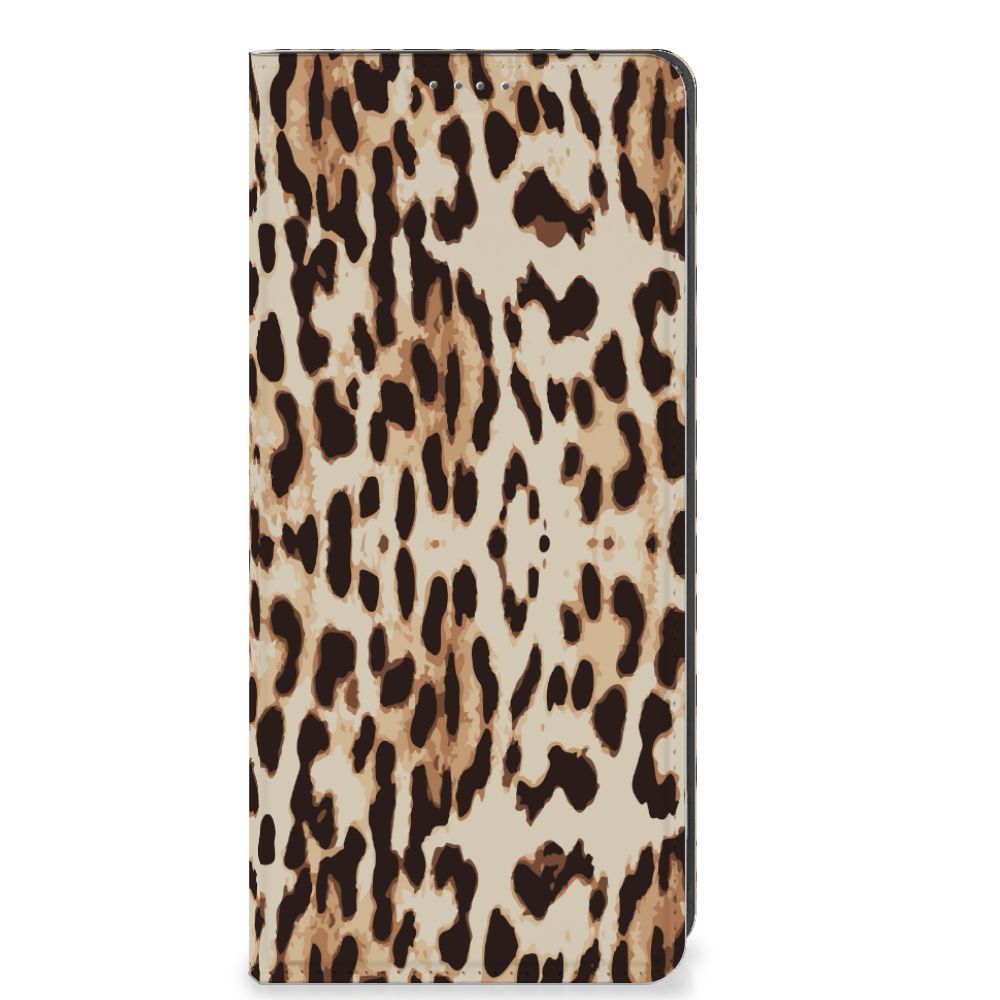 OPPO A78 | A58 5G Hoesje maken Leopard hoesje leopardprint voorkant