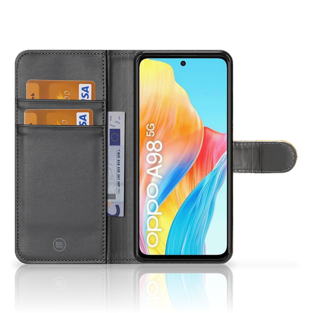 OPPO A98 5G Book Cover Bier