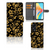 OPPO A98 5G Hoesje Gouden Bloemen met prachtig bloemen design en pasjes vakjes, perfect cadeau voor gebruiksgemak.