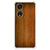 OPPO A98 Stevig Telefoonhoesje Donker Hout B2C Telecom