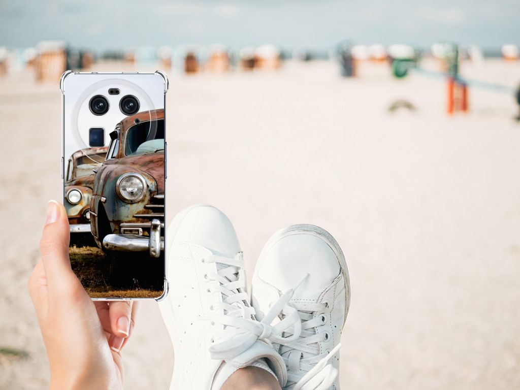 OPPO Find X6 Anti-shock Hoesje met foto Vintage Auto B2C Telecom