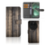 OPPO Find X6 Book Style Case Steigerhout bookstyle case steigerhout aanzicht
