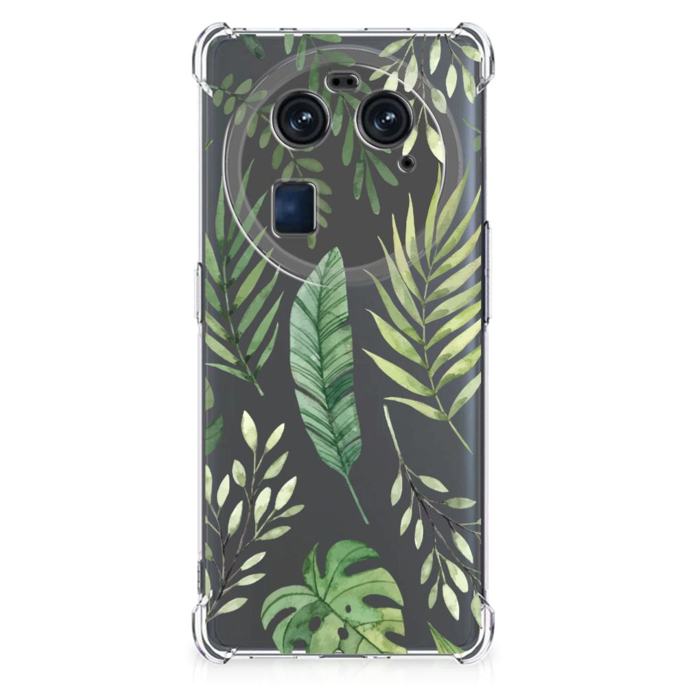 OPPO Find X6 Case Leaves design bladeren aanzicht