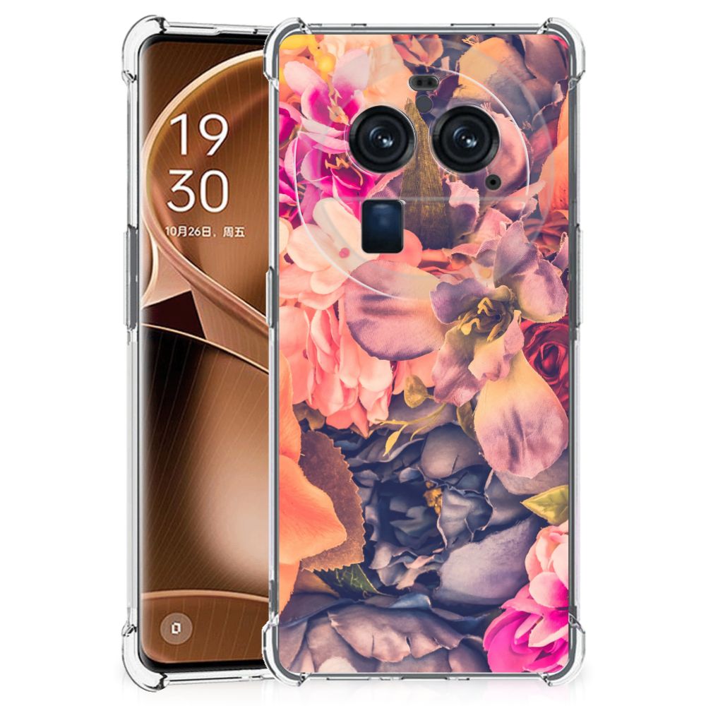 OPPO Find X6 Pro Case Bosje Bloemen achteraanzicht