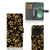OPPO Find X6 Pro Hoesje Gouden Bloemen voorkant binnenkant achterkant