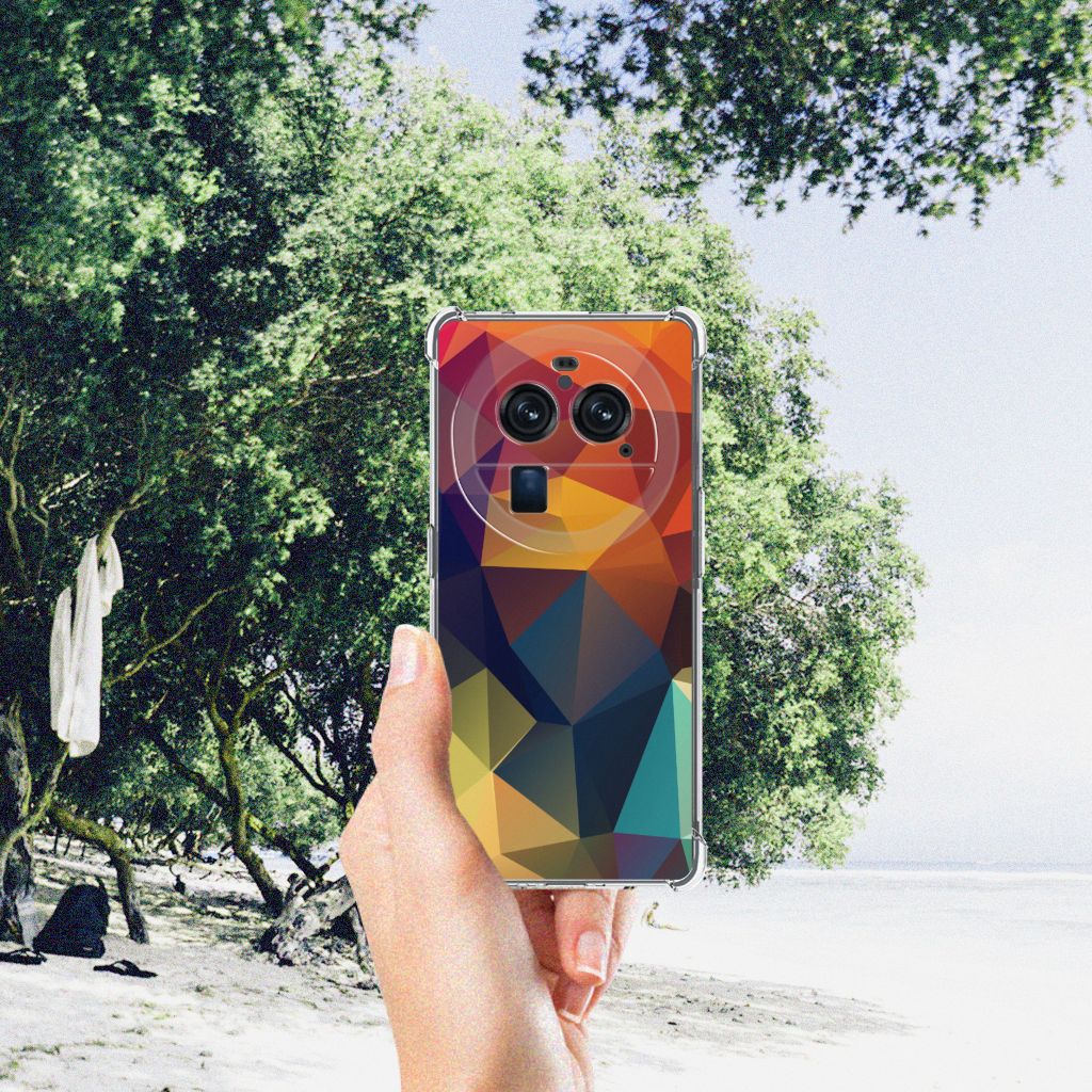 OPPO Find X6 Pro Shockproof Case Polygon Color B2C Telecom