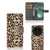 OPPO Find X6 Pro Telefoonhoesje met Pasjes Leopard hoesje dierenprint aanzicht