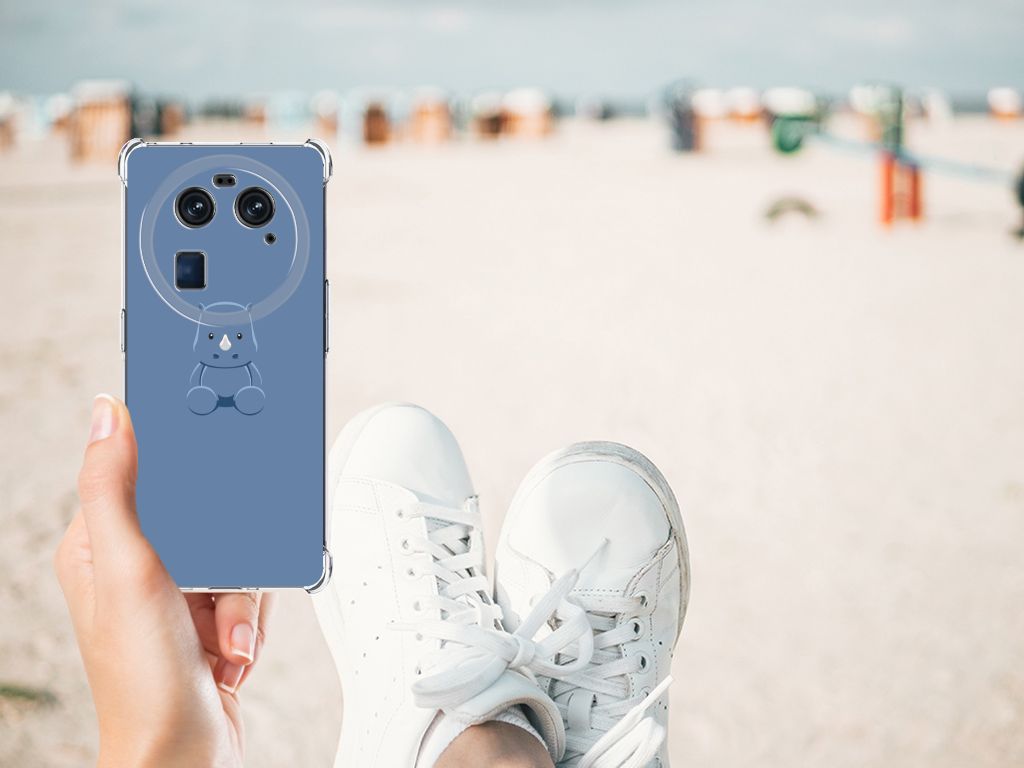 OPPO Find X6 Stevig Bumper Hoesje Baby Rhino B2C Telecom
