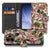 Bookcase hoesje OPPO Reno15 Pro Flowers met gesloten klep, vooraanzicht
