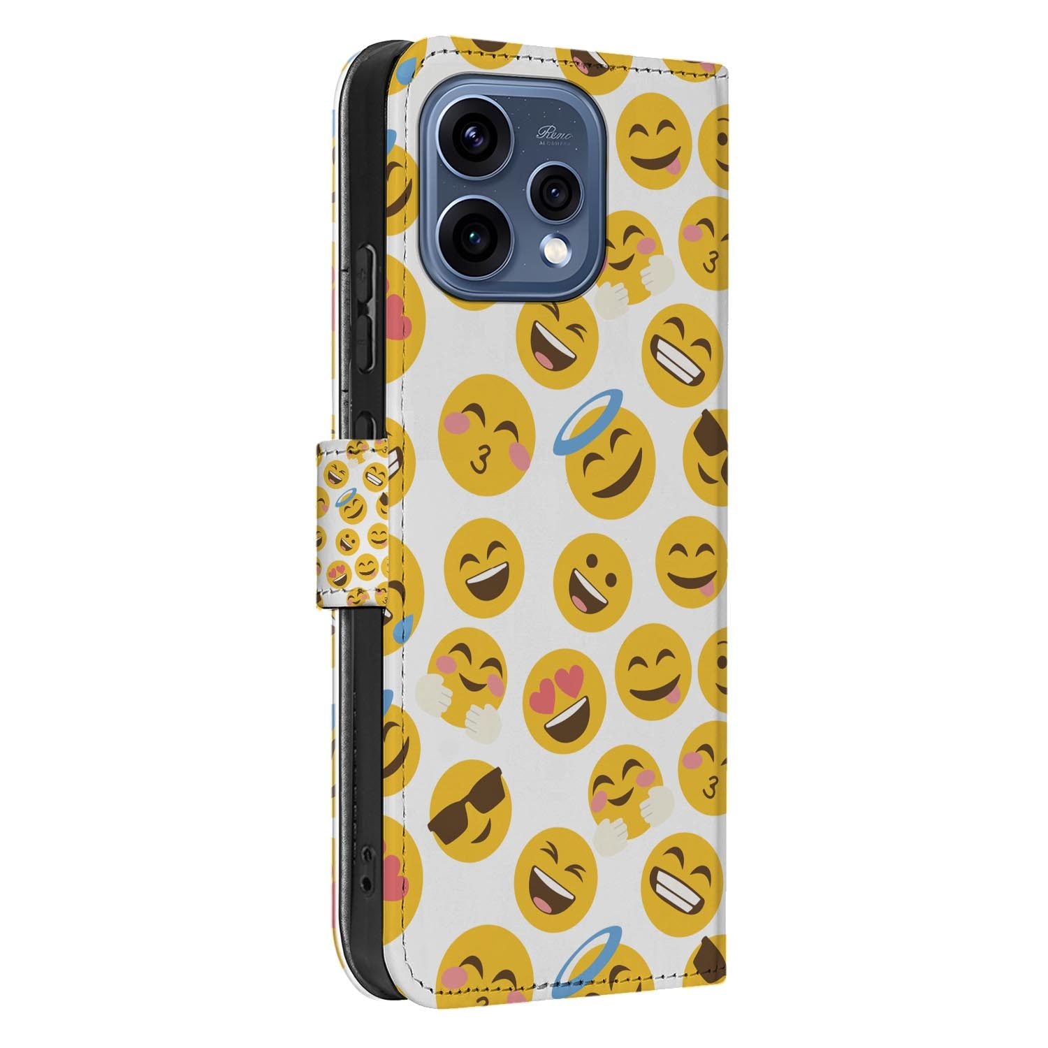 OPPO Reno15 wallet hoesje Emoji â hoesje in de hand