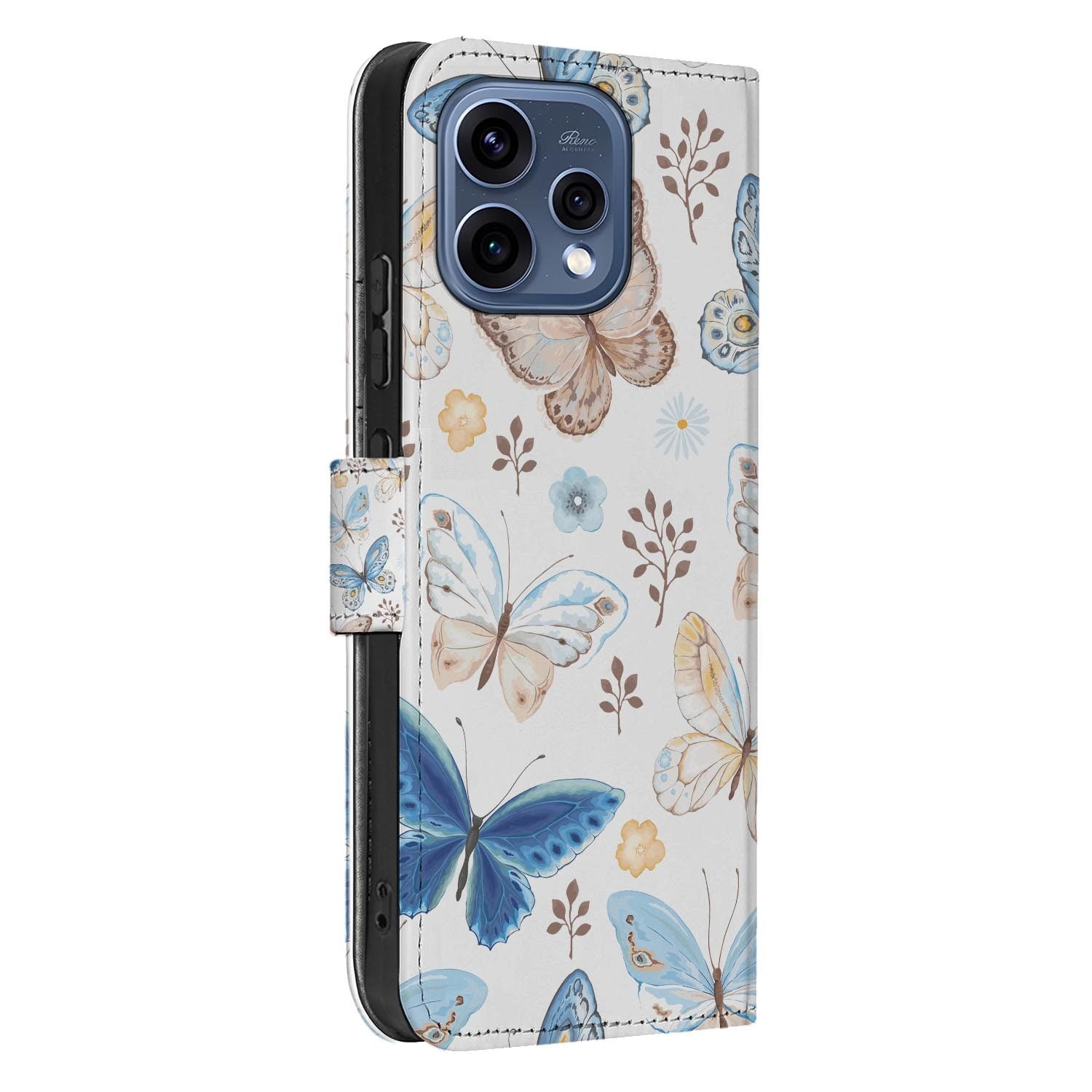 OPPO Reno15 wallet hoesje Vlinder â binnenzijde met TPU-houder