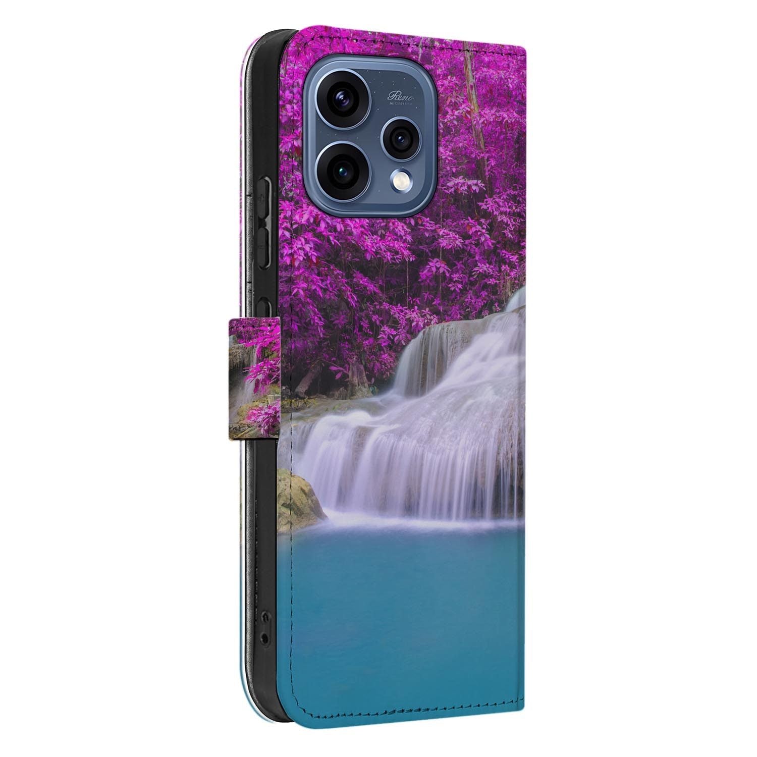 OPPO Reno15 portemonnee hoesje Waterval â randafwerking en stiksel