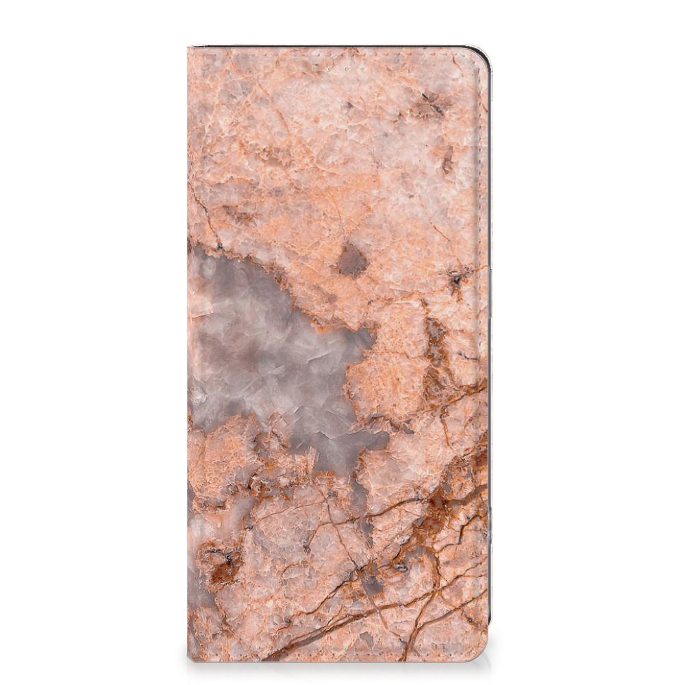 OPPO Reno8 T 4G Standcase Marmer Oranje
