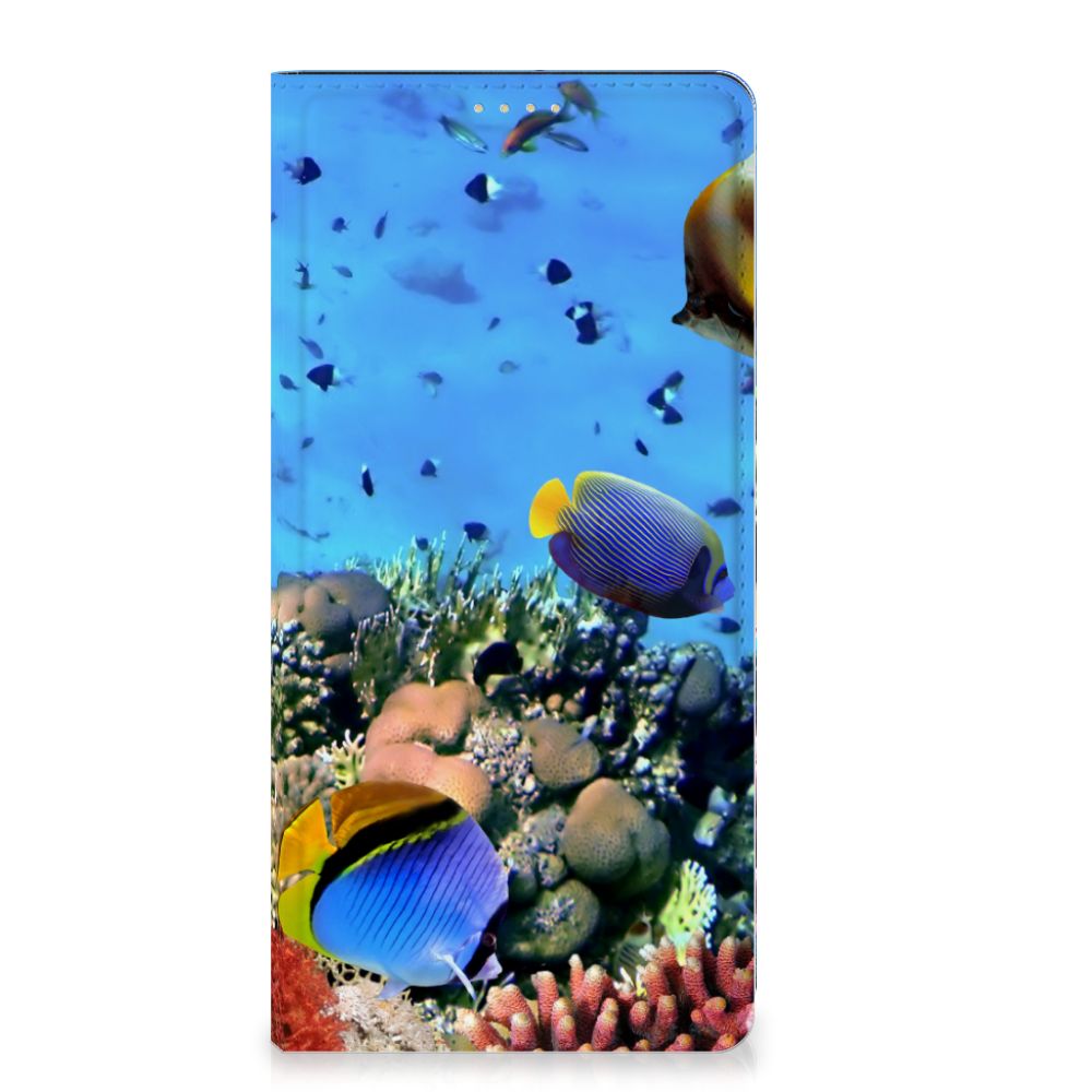 OPPO Reno8 T 5G Hoesje maken Vissen kleurrijk tropisch vissen onderwater