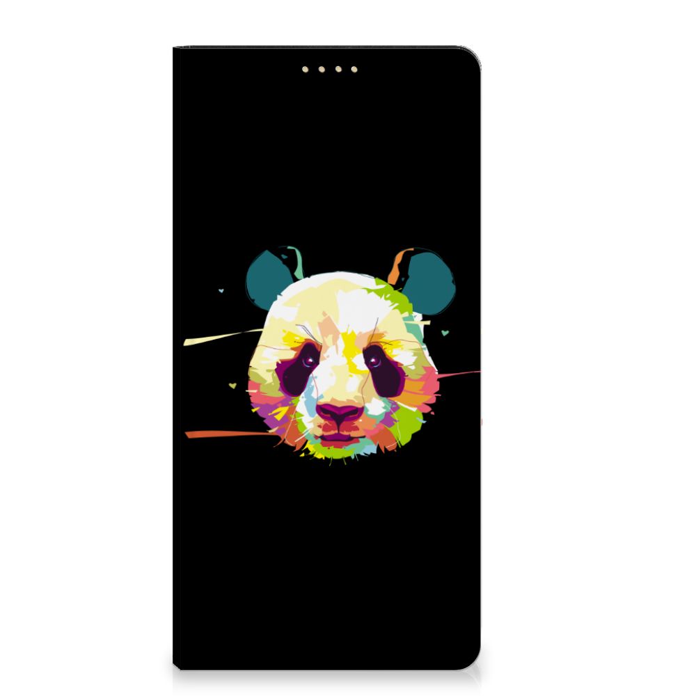 OPPO Reno8 T 5G Magnet Case Panda Color design panda voorkant