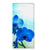 OPPO Reno8 T 5G Smart Cover Orchidee Blauw design hoesje orchidee aanzicht