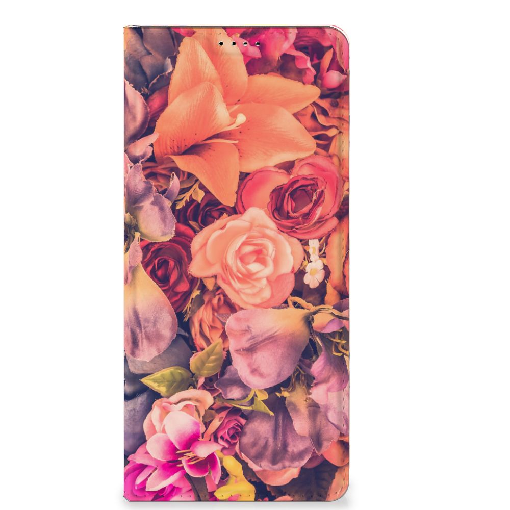 OPPO X6 Pro Smart Cover Bosje Bloemen bloemen design voorkant