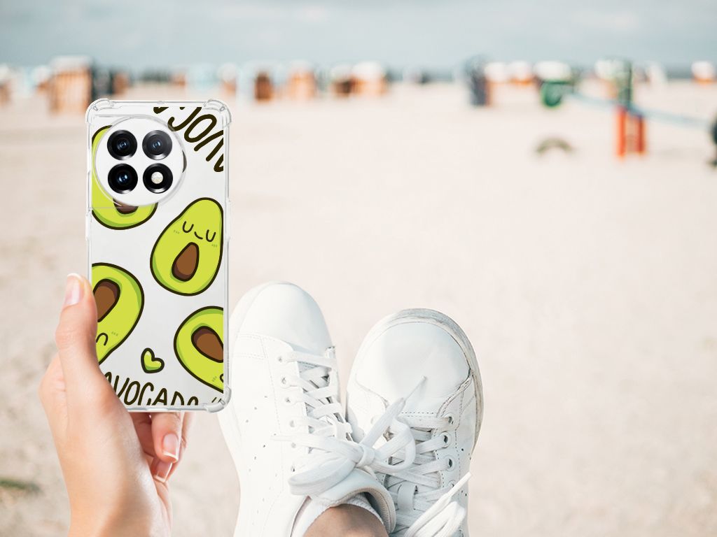 OnePlus 11 Stevig Bumper Hoesje Avocado Singing B2C Telecom