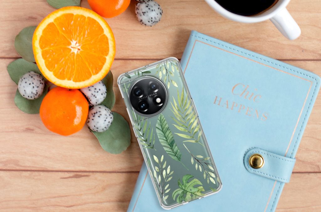 OnePlus 11 TPU Case Leaves