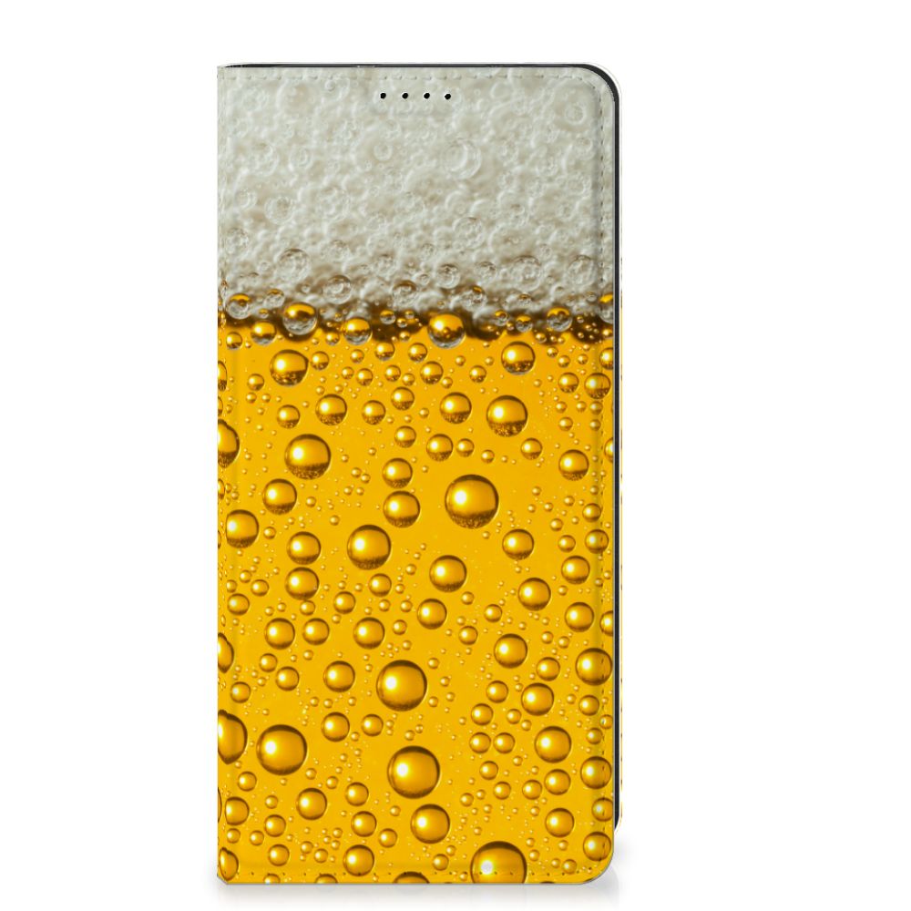 OnePlus 12 Flip Style Cover Bier bierprint design voorzijde