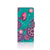 OnePlus 13 Hoesje Cirkels en Vlinders bookstyle turquoise design vlinders mandala