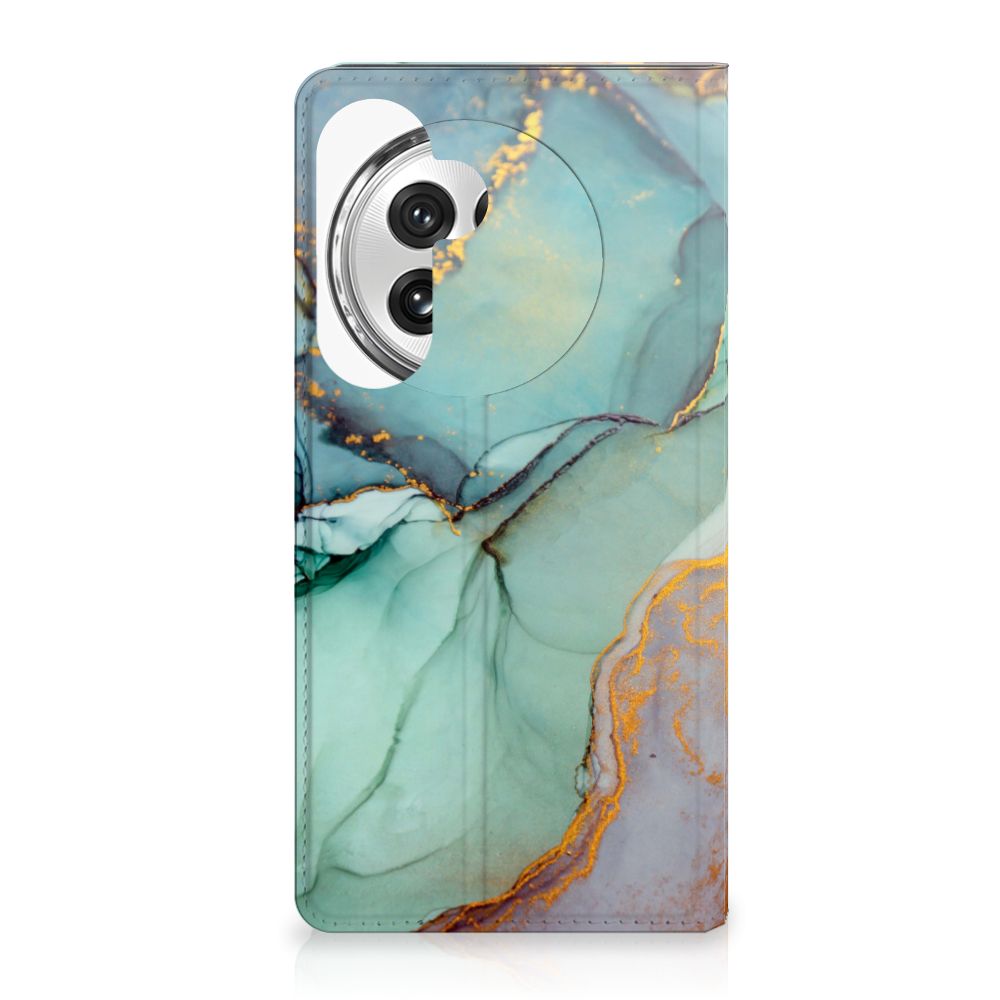 OnePlus 13 Standcase Oostenrijk design met marmerprint voorkant