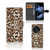 OnePlus 13 Telefoonhoesje met Pasjes Leopard telefoonhoesje leopard design front back