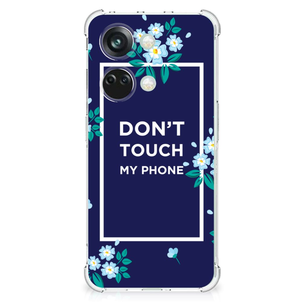 OnePlus Nord 3 Anti Shock Case Flowers Blue DTMP B2C Telecom