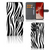 OnePlus Nord 3 Telefoonhoesje met Pasjes Zebra zebraprint design enkelsluiting voorzijde