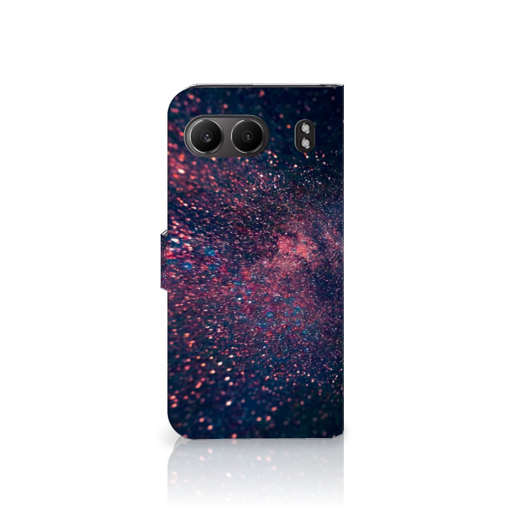 OnePlus Nord 4 Book Case Stars boekhoes sterren design aanzicht