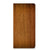 OnePlus Nord 4 Book Wallet Case Donker Hout hoesje donker hout aanzicht